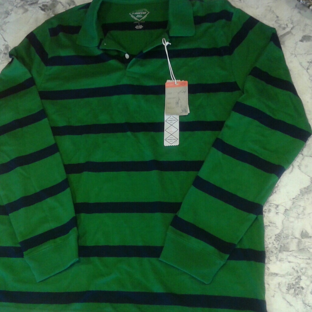 Men's long sleeve polo